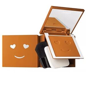 ⚫️ BENEFIT Hello Happy Velvet Powder Foundation Shade 10 Full-Size New In Box
